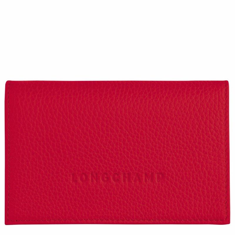 Longchamp Women Le Foulonné Card Holder Love - Leather Love Cardholders & Coin Purses