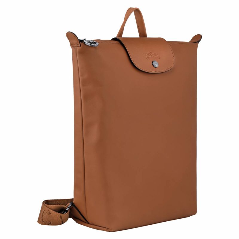 Longchamp Women Leather Bags Cognac Le Pliage Xtra M Backpack Cognac - Leather - Image 3