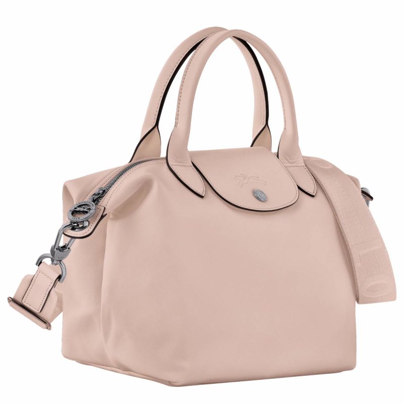 Longchamp Women Leather Bags Le Pliage Xtra S Handbag Nude - Leather Nude - Image 3