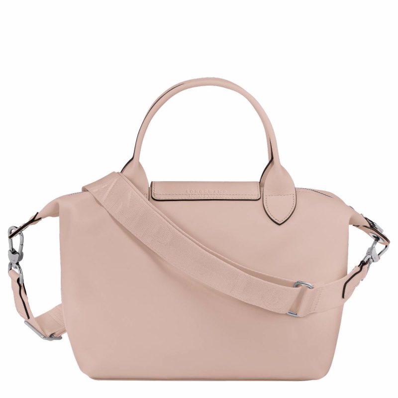 Longchamp Women Leather Bags Le Pliage Xtra S Handbag Nude - Leather Nude - Image 4