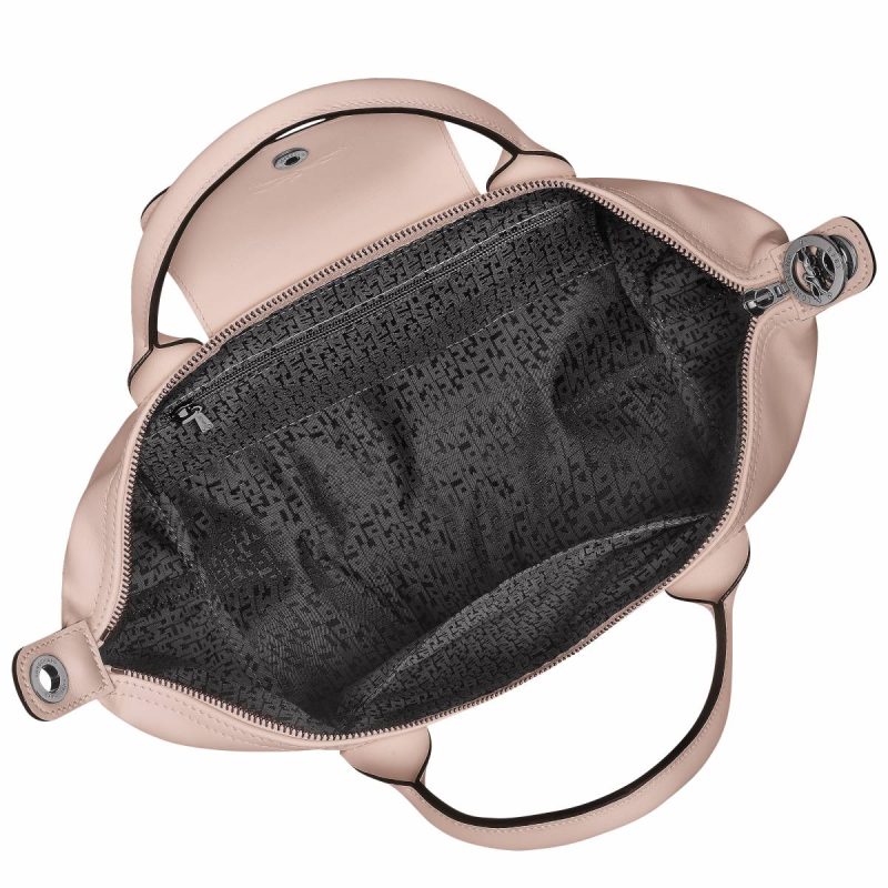 Longchamp Women Leather Bags Le Pliage Xtra S Handbag Nude - Leather Nude - Image 5