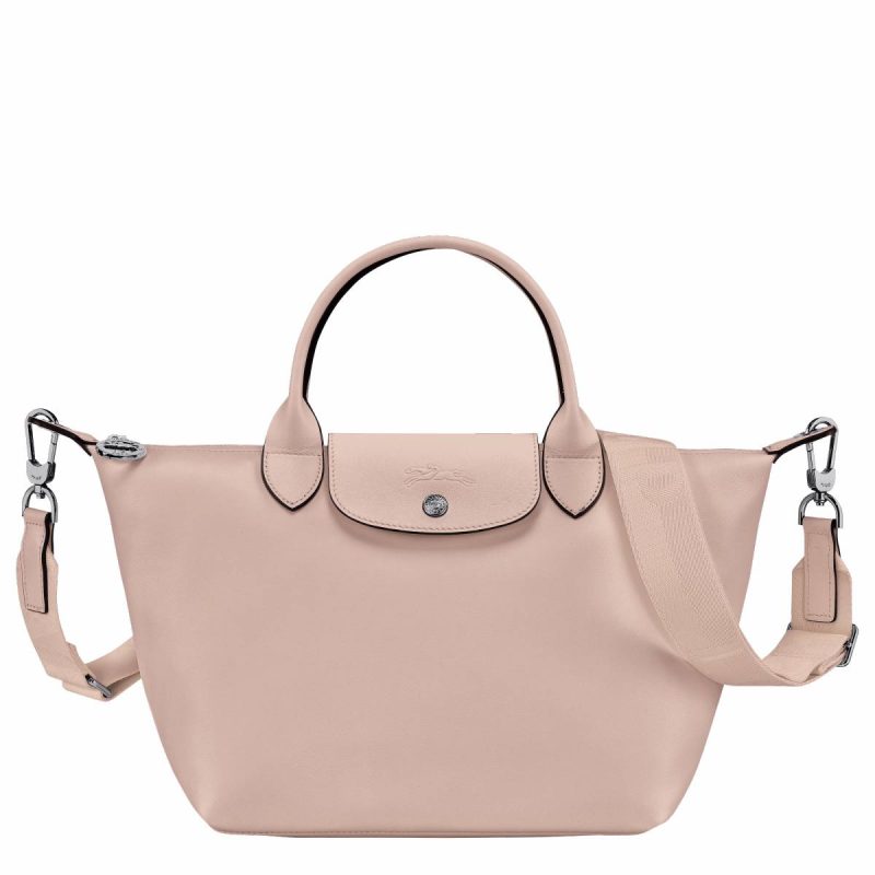 Longchamp Women Leather Bags Le Pliage Xtra S Handbag Nude - Leather Nude