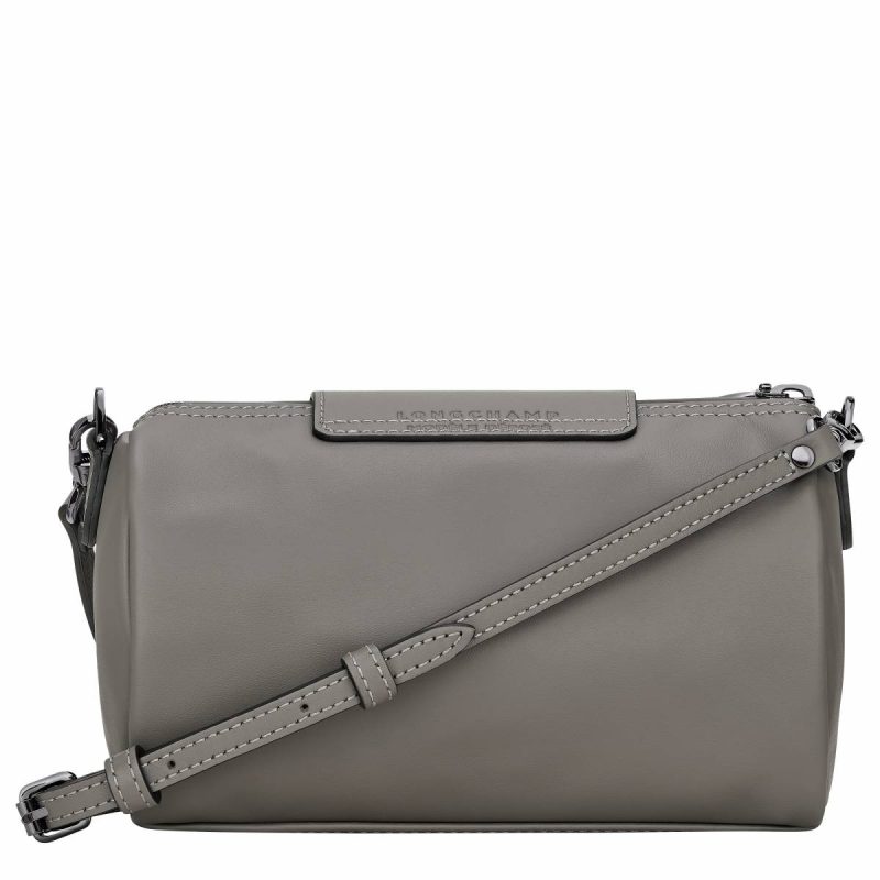 Longchamp Women Leather Bags Le Pliage Xtra Xs Crossbody Bag Turtledove - Leather Turtledove - Image 4