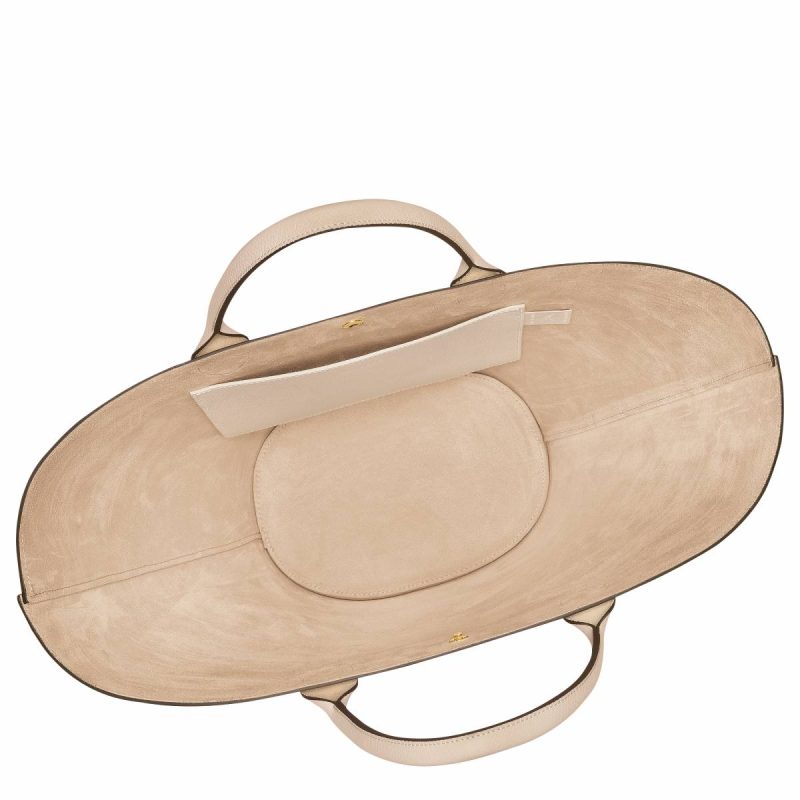 Longchamp Women Leather Bags Paper Épure Xl Tote Bag Paper - Leather - Image 5