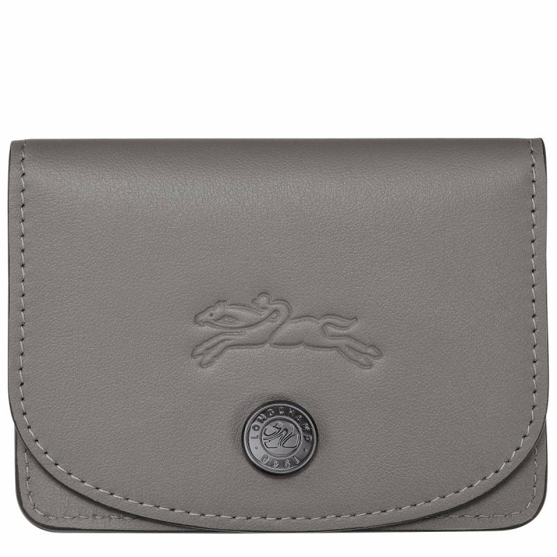 Longchamp Women Turtledove Cardholders & Coin Purses Le Pliage Xtra Card Holder Turtledove - Leather
