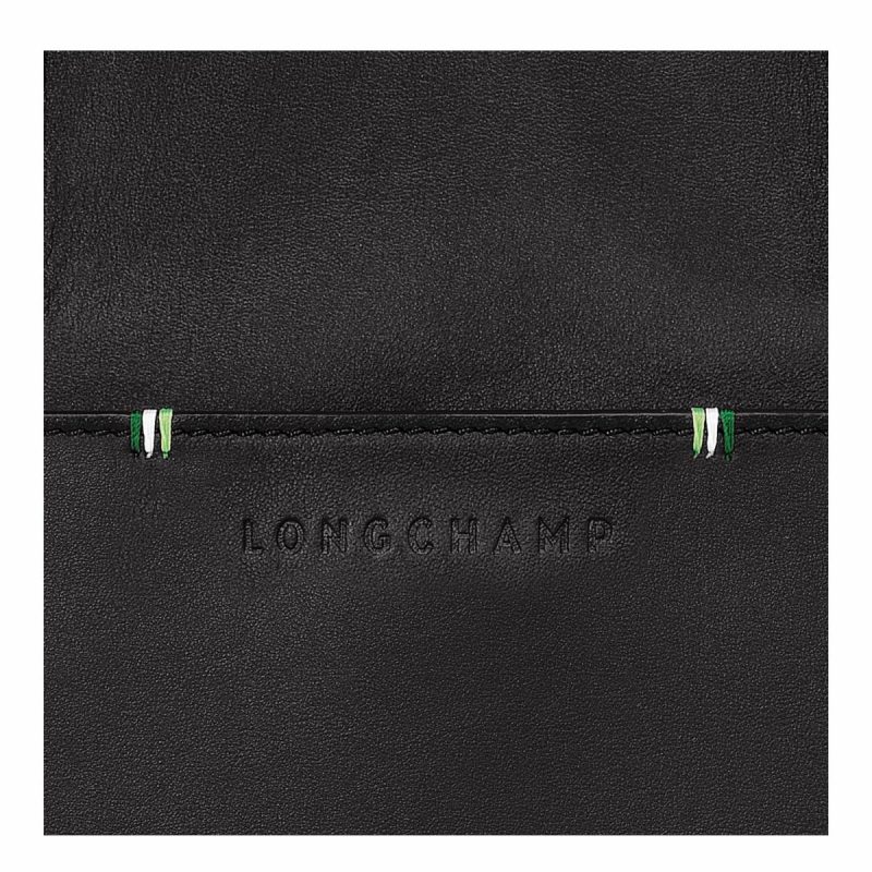 Men Black Longchamp Sur Seine Briefcase Black - Leather Leather Bags - Image 5