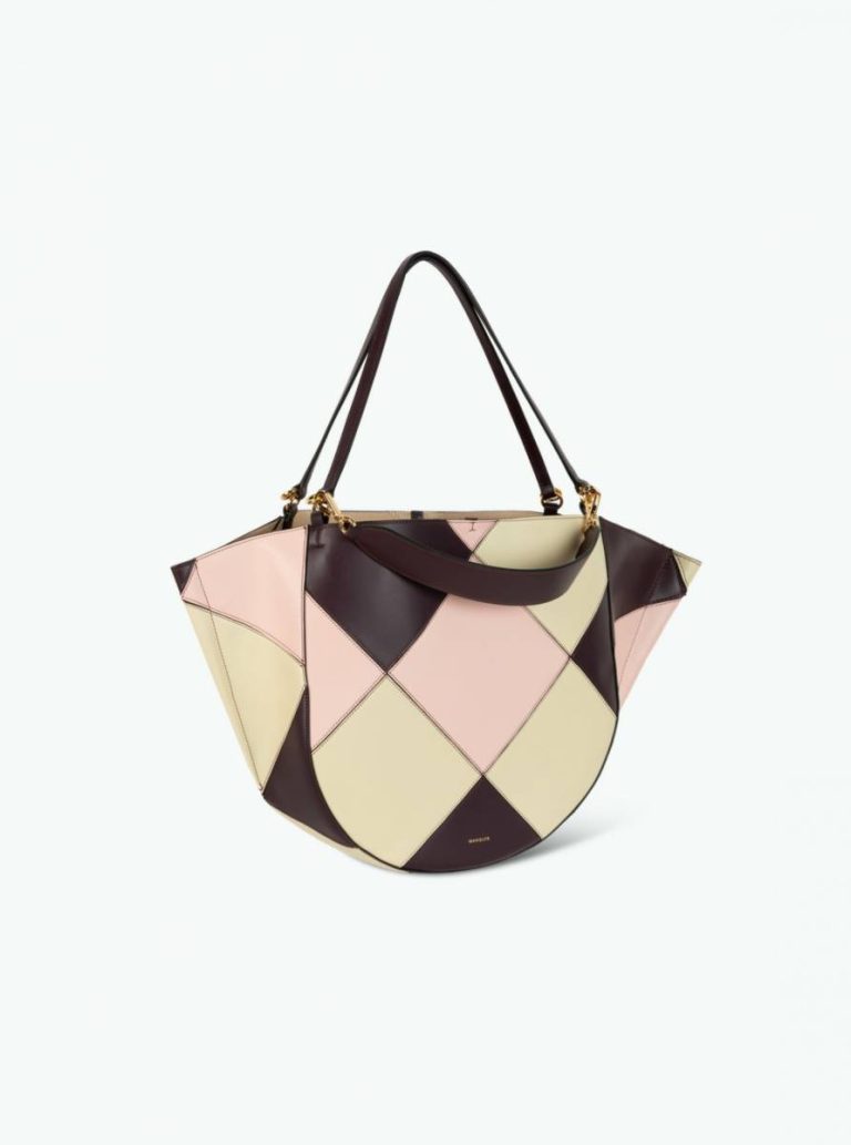 Mia Tote - Rose Petal Braid Tote Bags Women Wandler Rose Petal Braid - Image 3