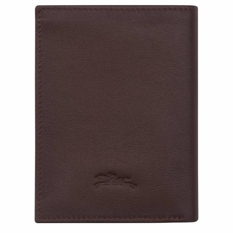 Mocha Longchamp Sur Seine Wallet Mocha - Leather Leather Wallets Men - Image 2