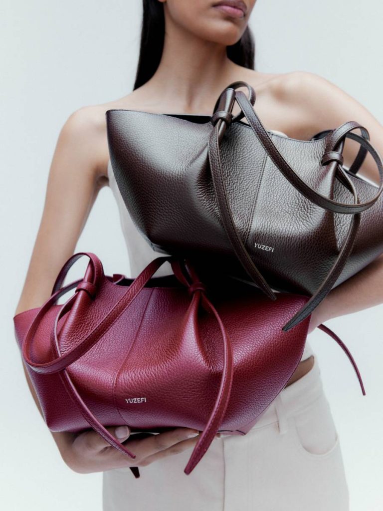 Mochi - Espresso Pebble Grained Leather Yuzefi Tote Bags Women Espresso - Image 2