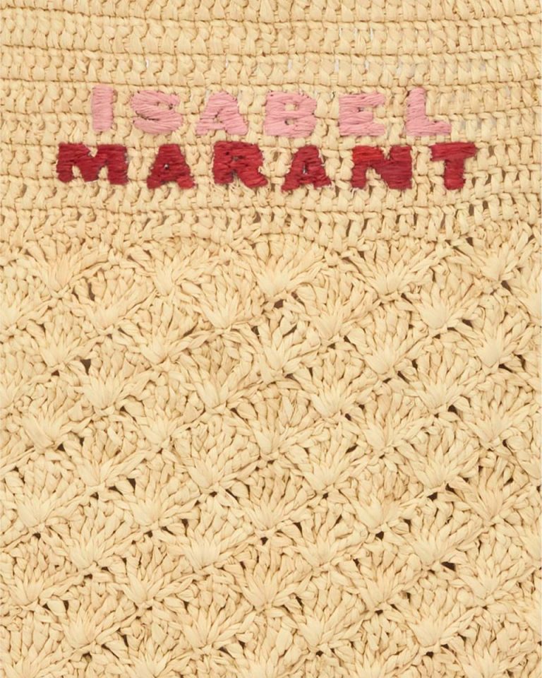 Natural/Pink Isabel Marant Praia Small Bag Shoulder Bags Women - Image 4