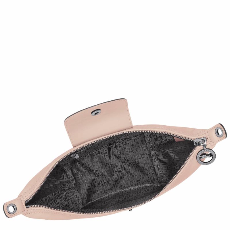 Nude Longchamp Leather Bags Women Le Pliage Xtra Xs Crossbody Bag Nude - Leather - Image 5