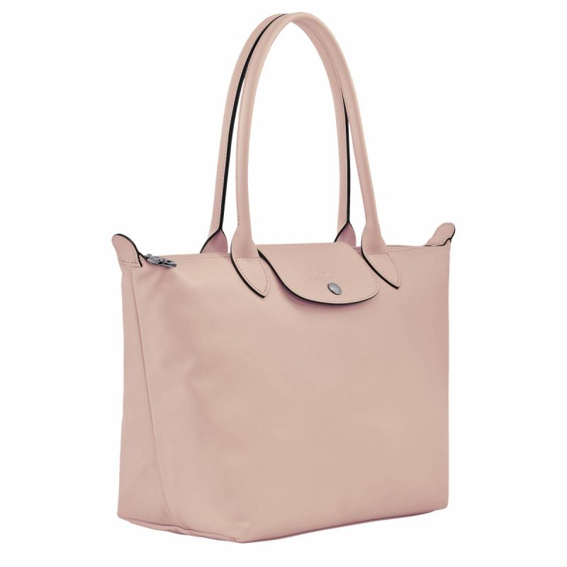 Nude Longchamp Women Leather Bags Le Pliage Xtra M Tote Bag Nude - Leather - Image 3