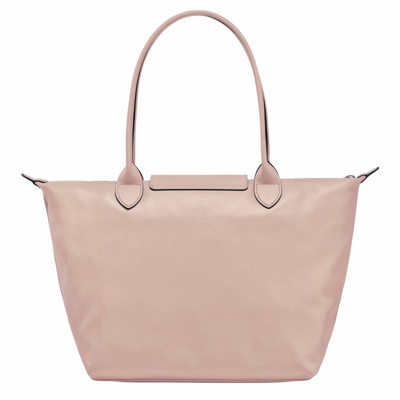 Nude Longchamp Women Leather Bags Le Pliage Xtra M Tote Bag Nude - Leather - Image 4