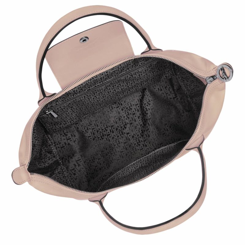Nude Longchamp Women Leather Bags Le Pliage Xtra M Tote Bag Nude - Leather - Image 5