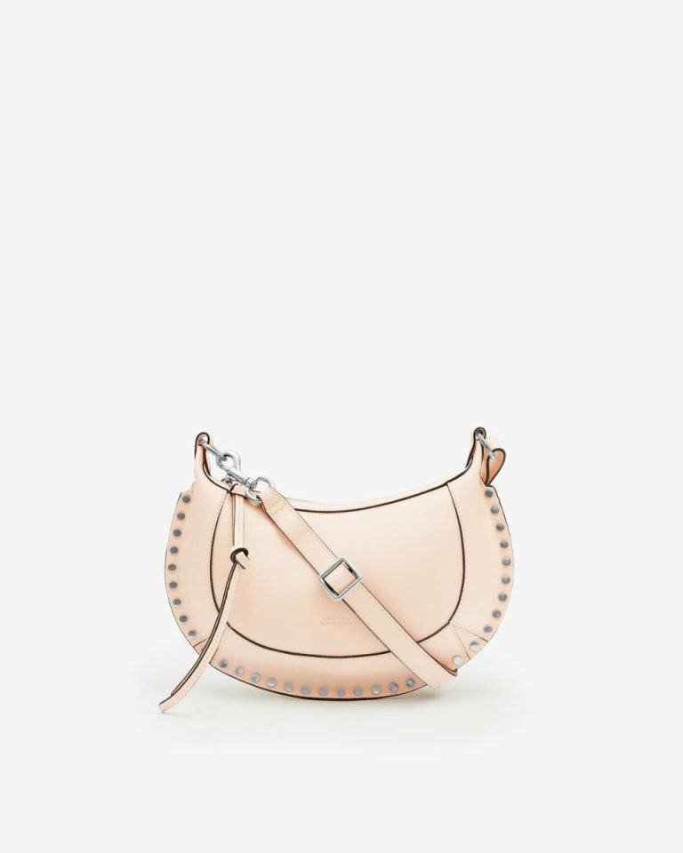 Oskan Moon Bag Isabel Marant Women Crossbody Bags Soft Pink - Image 4