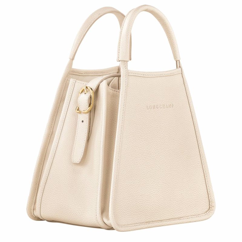 Paper Leather Bags Longchamp Women Le Foulonné S Handbag Paper - Leather - Image 3