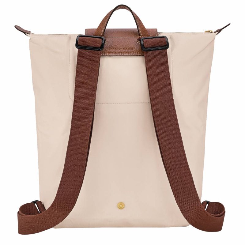 Paper Women Longchamp Le Pliage Original M Backpack Paper - Canvas Backpacks - Image 4