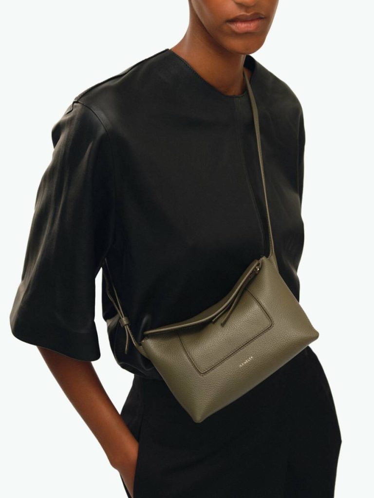 Penelope Slouch Mini - Olive Crust Women Crossbody Bags Olive Crust Wandler - Image 2