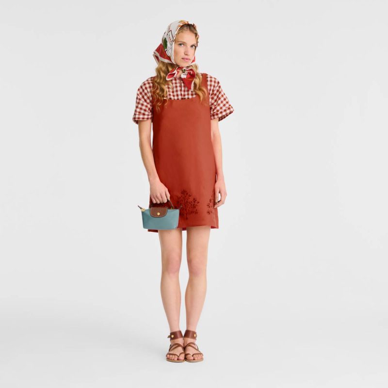 Pouches & Cases Eucalyptus Longchamp Women Le Pliage Original Pouch With Handle Eucalyptus - Recycled Canvas
