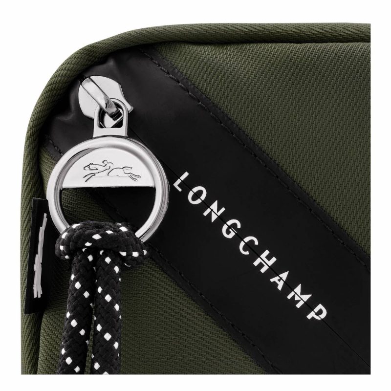 Pouches & Cases Women Khaki Le Pliage Energy Pouch Khaki - Canvas Longchamp - Image 5