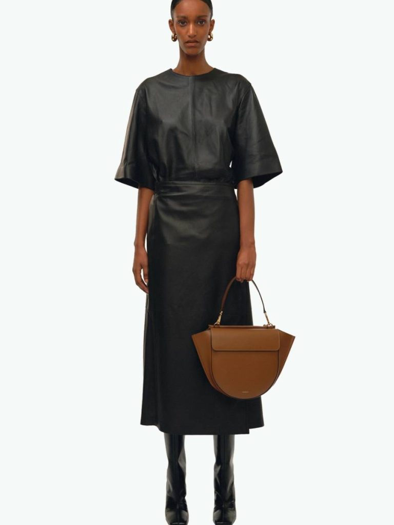Saddle Hortensia Bag Medium - Saddle Top Handle Bags Women Wandler - Image 2