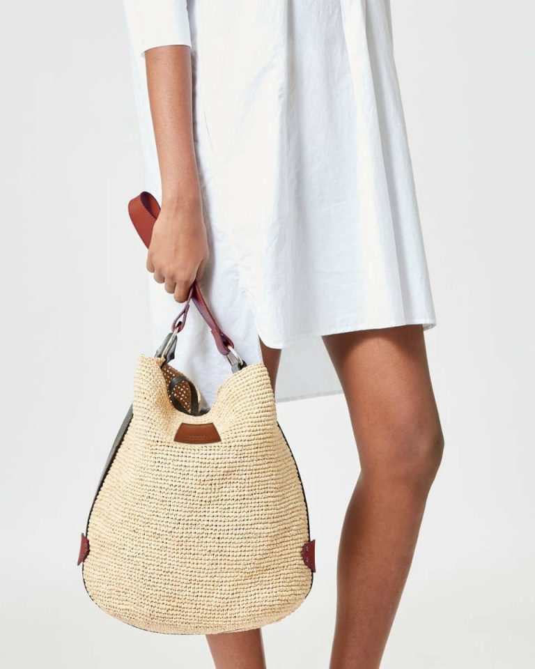 Shoulder Bags Bayia Bag Isabel Marant Natural And Cognac Women - Image 2