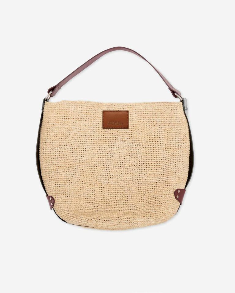 Shoulder Bags Bayia Bag Isabel Marant Natural And Cognac Women - Image 5