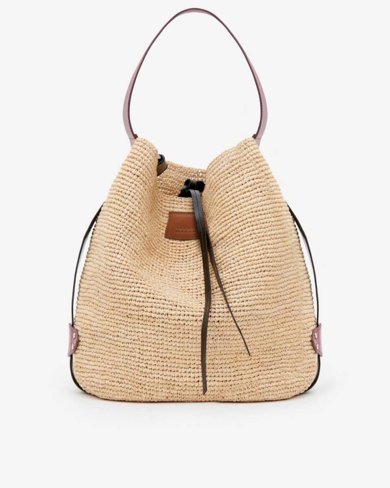 Shoulder Bags Bayia Bag Isabel Marant Natural And Cognac Women
