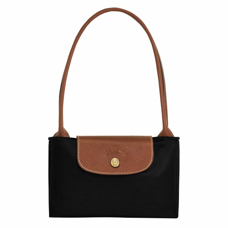 Shoulder Bags Black Longchamp Le Pliage Original M Tote Bag Black - Recycled Canvas Women - Image 5