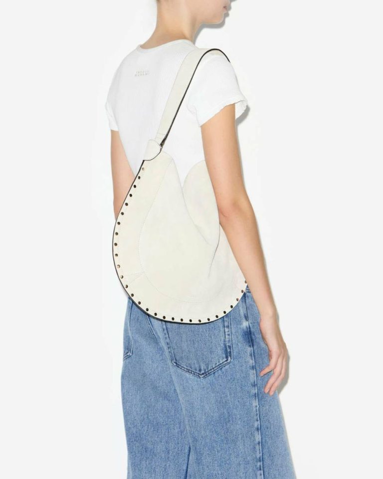 Shoulder Bags Isabel Marant Oskan Hobo Soft Bag Chalk Women - Image 3