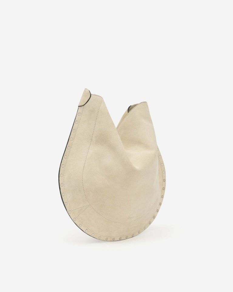 Shoulder Bags Isabel Marant Oskan Hobo Soft Bag Chalk Women