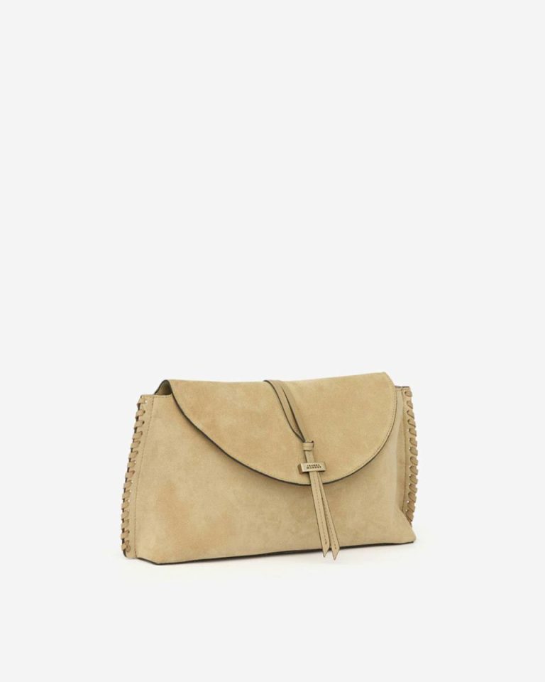 Silao Clutch Isabel Marant Women Light Beige Crossbody Bags - Image 3