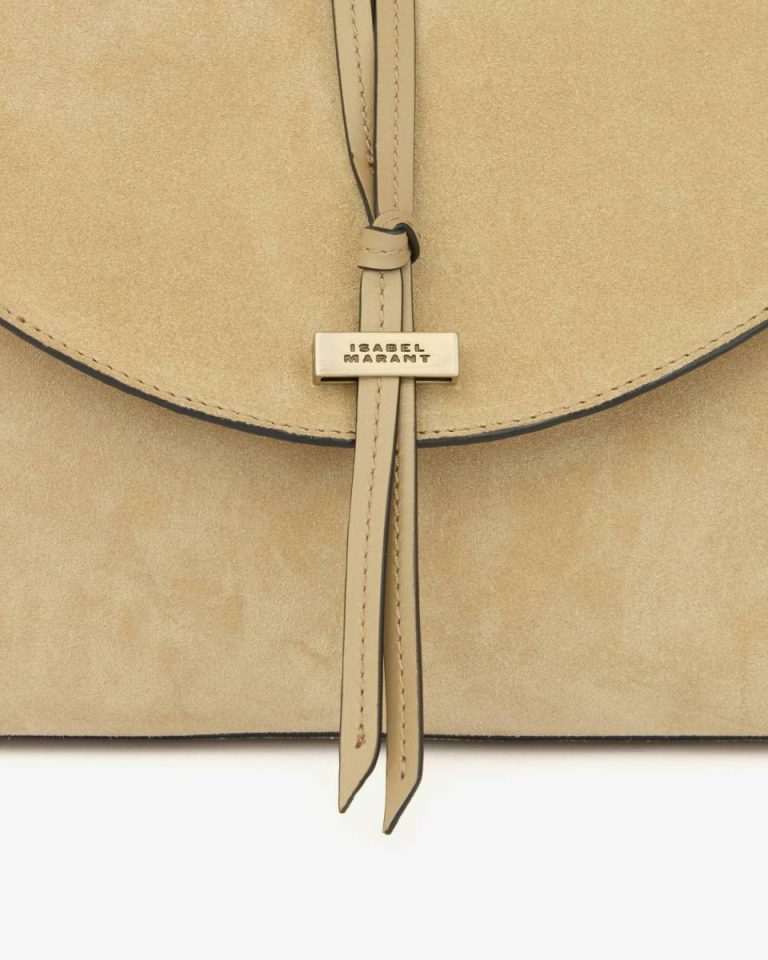 Silao Clutch Isabel Marant Women Light Beige Crossbody Bags - Image 4