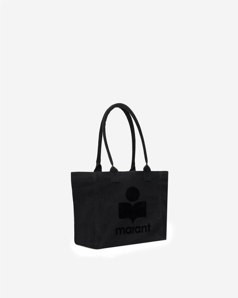 Tote Bags Isabel Marant Women Yenky Zipped Bag Black - Image 3