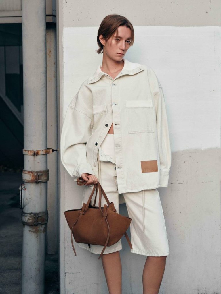 Tote Bags Mochi - Cognac Suede Yuzefi Women Cognac - Image 5