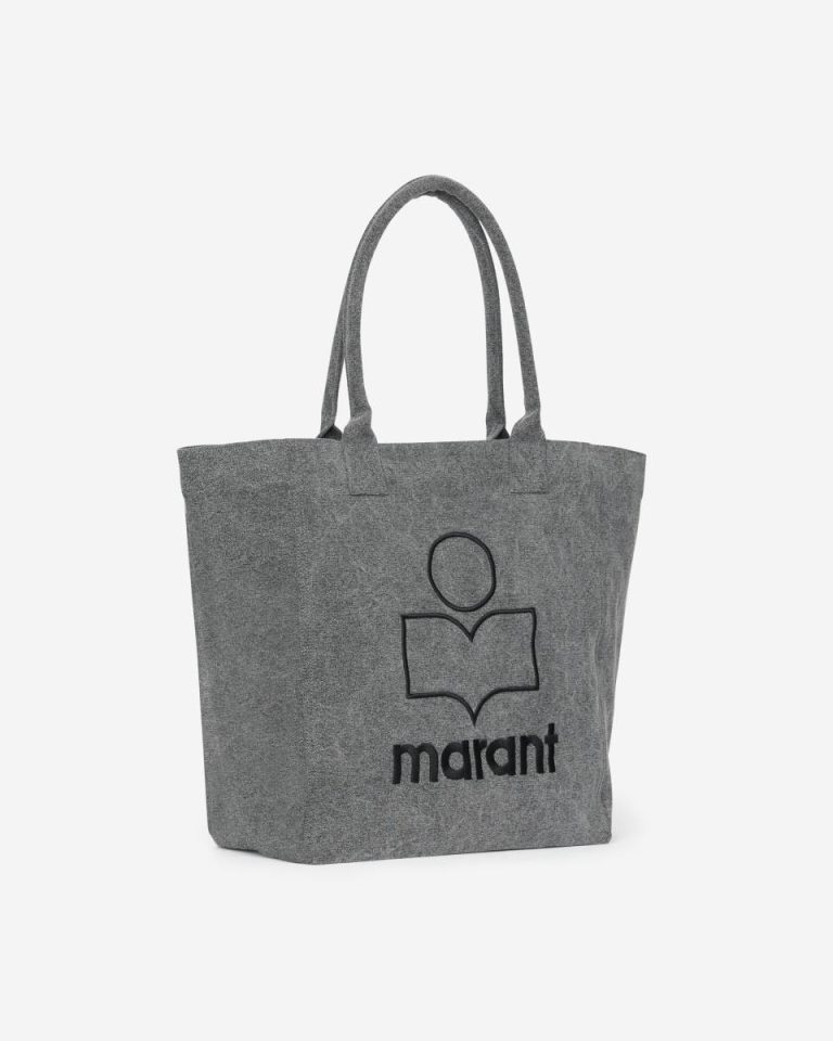 Tote Bags Women Gray Yenky Bag Isabel Marant - Image 3