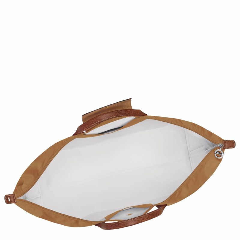 Travel Bags Fawn Longchamp Women Le Pliage Original Xl Travel Bag Fawn - Recycled Canvas - Image 4