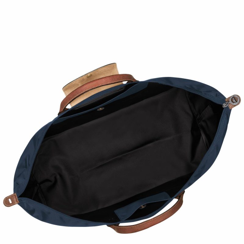 Travel Bags Navy Women Le Pliage Original Xl Travel Bag Navy - Recycled Canvas Longchamp - Image 4