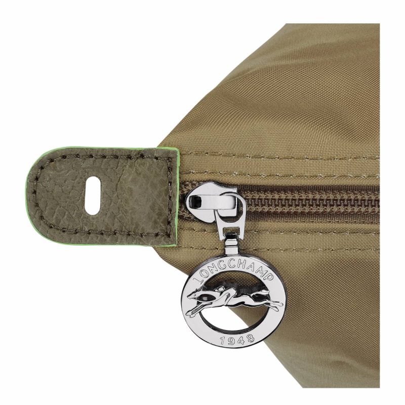 Travel Bags Women Artichoke Longchamp Le Pliage Green L Travel Bag Artichoke - Recycled Canvas - Image 5