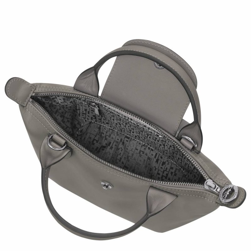 Turtledove Leather Bags Le Pliage Xtra Xs Handbag Turtledove - Leather Women Longchamp - Image 5