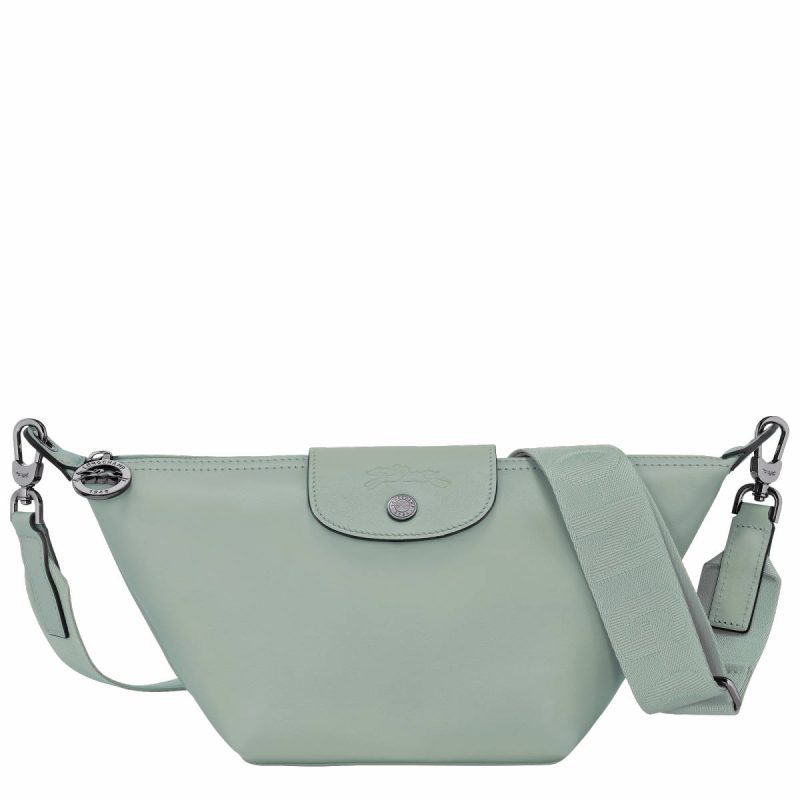 Vervain Leather Bags Le Pliage Xtra Xs Crossbody Bag Vervain - Leather Women Longchamp