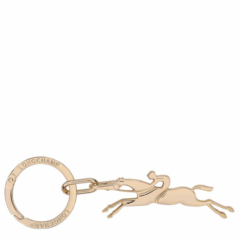 Very Pale Gold Keyrings Women Cavalier Longchamp Keyring Very Pale Gold - Metal
