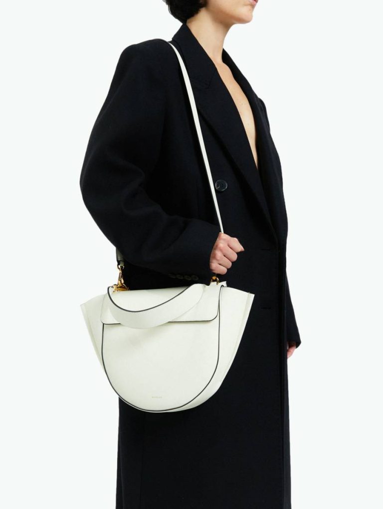 Wandler Women Hortensia Bag Medium - Luck Luck Top Handle Bags - Image 2