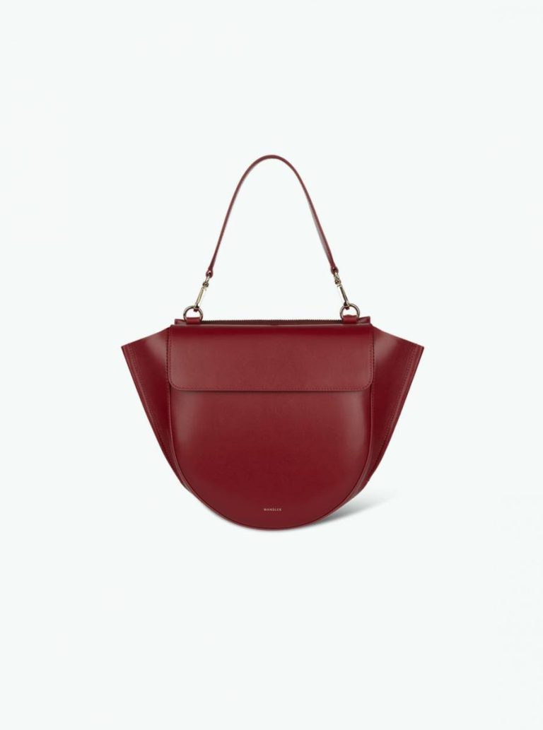 Wandler Women Top Handle Bags Mahogany Hortensia Bag Medium - Mahogany