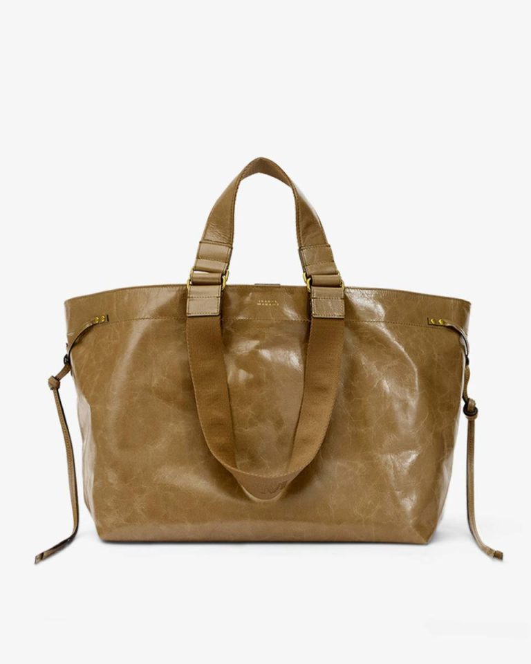 Wardy Bag Women Isabel Marant Dark Khaki Tote Bags