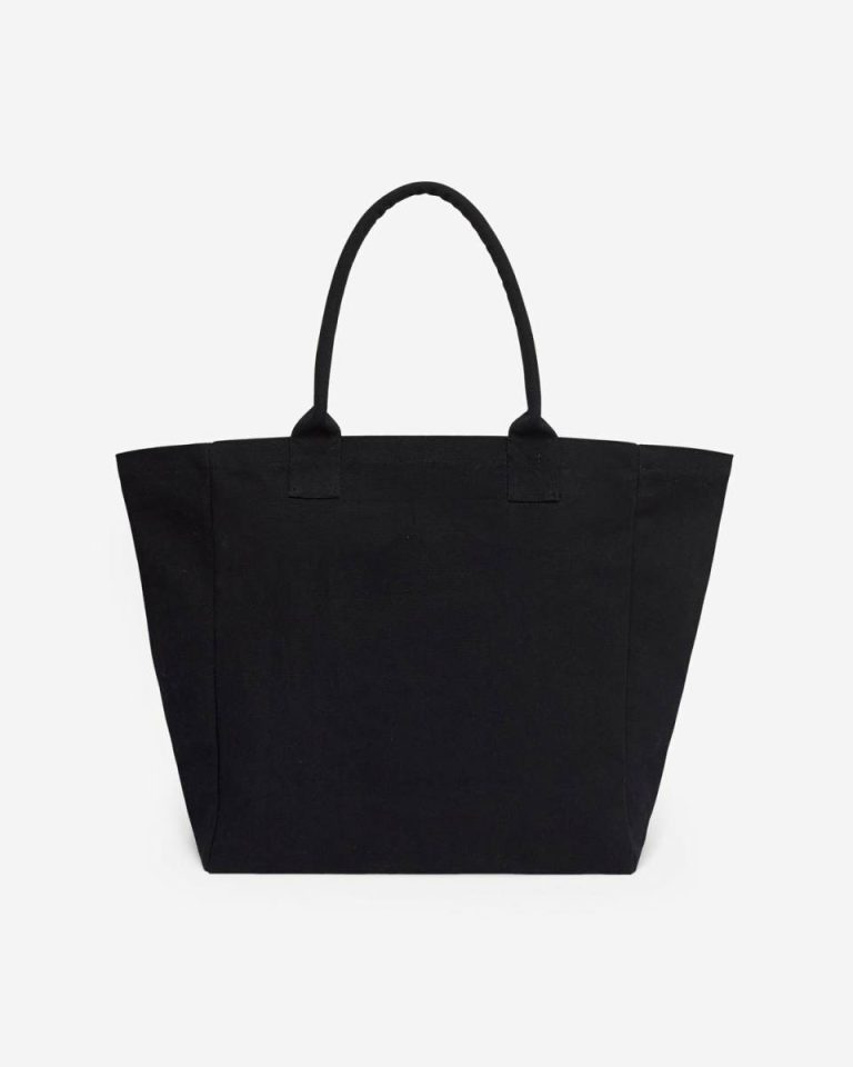 Women Black Isabel Marant Tote Bags Yenky Bag - Image 4