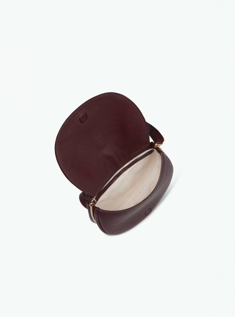 Women Bordeaux Crossbody Bags Wandler Kate Bag - Bordeaux - Image 4