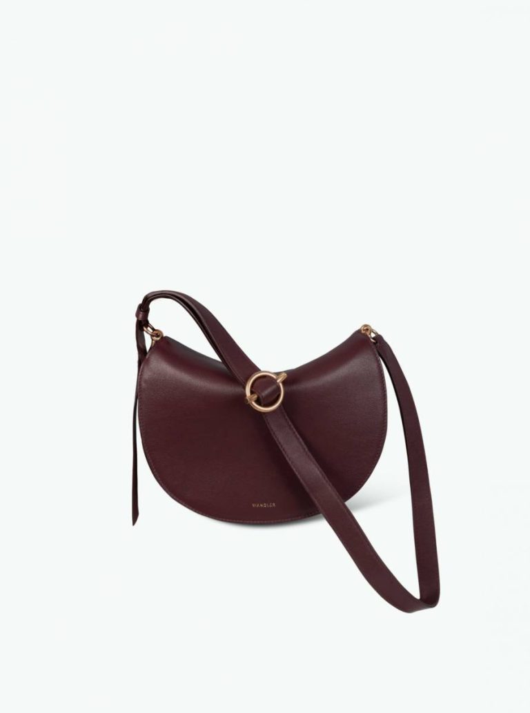 Women Bordeaux Crossbody Bags Wandler Kate Bag - Bordeaux
