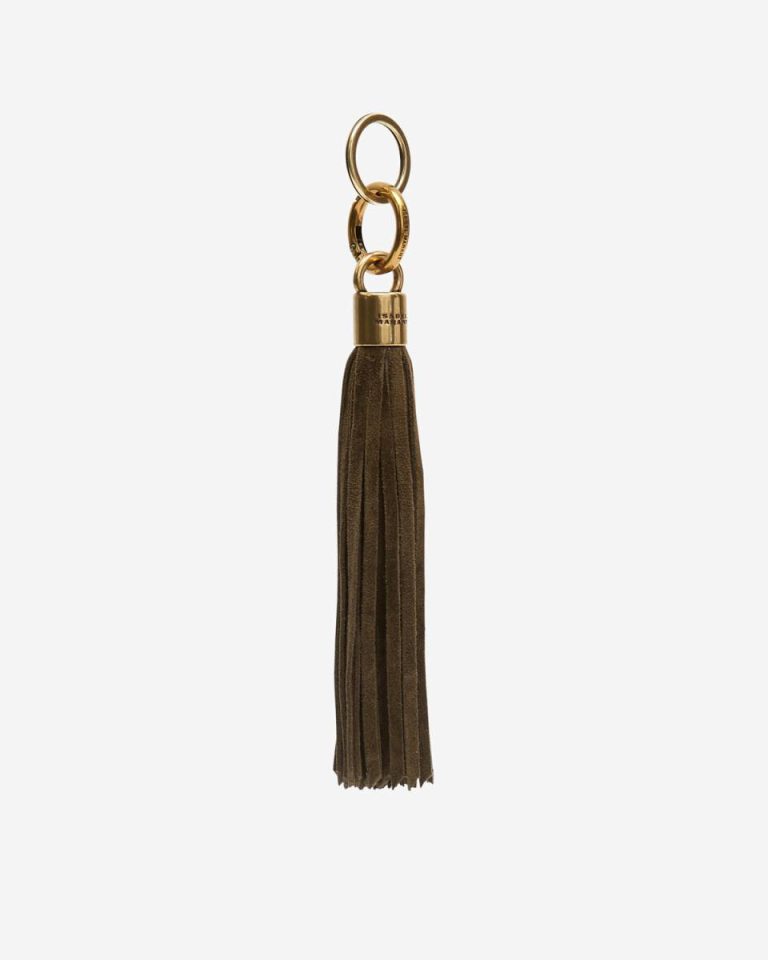 Women Bronze Clutches & Small Leather Goods Tassel Classic Keychain Isabel Marant