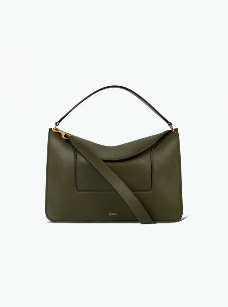 Women Camouflage Crust Crossbody Bags Wandler Penelope Bag Big - Camouflage Crust
